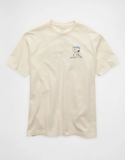 AE Standard Fit Snoopy Graphic T-Shirt