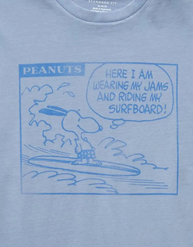 AE Standard Fit Snoopy Graphic T-Shirt