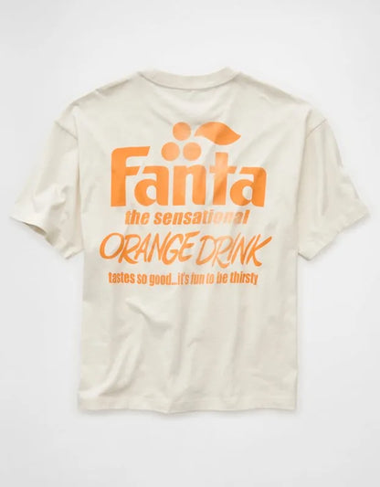 AE Boxy Fit Fanta Graphic T-Shirt