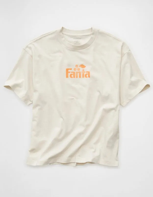 AE Boxy Fit Fanta Graphic T-Shirt