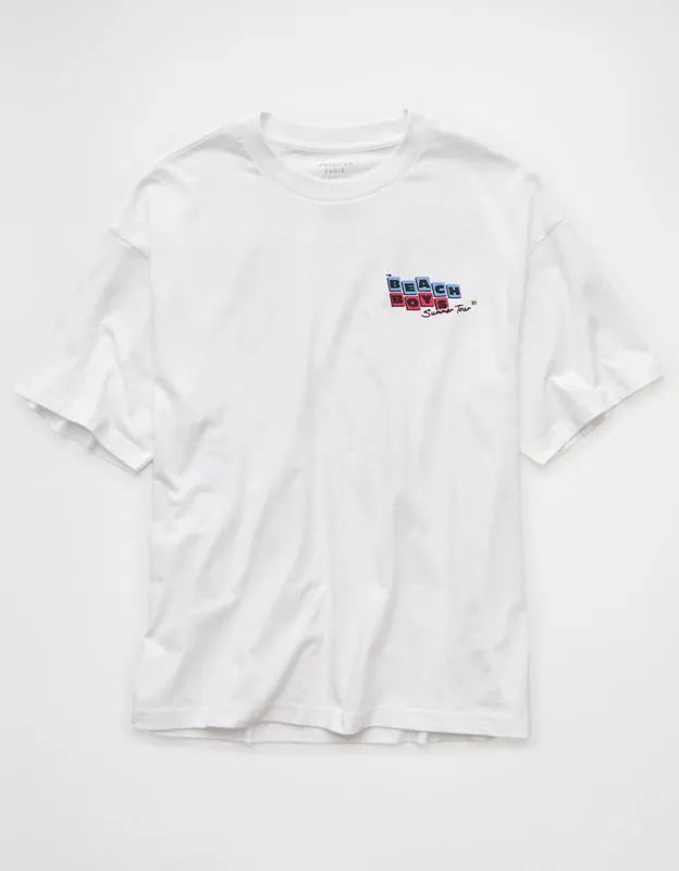 AE Boxy Fit Beach Boys Graphic T-Shirt