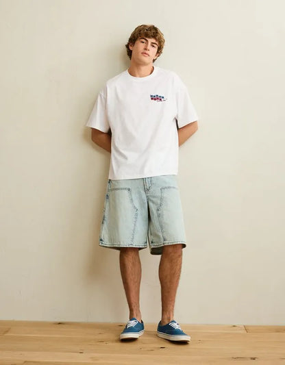 AE Boxy Fit Beach Boys Graphic T-Shirt