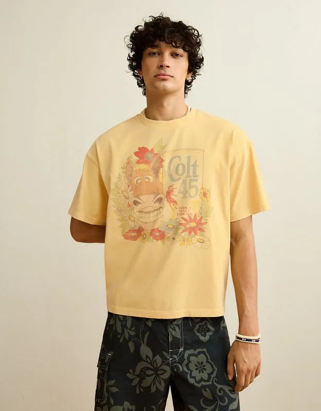 AE Boxy Fit Colt 45 Graphic T-Shirt