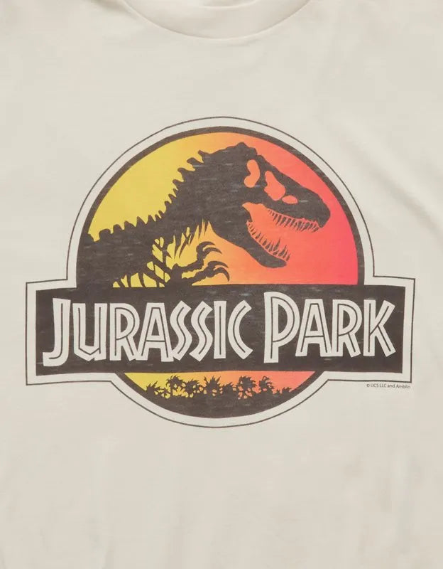 AE Boxy Fit Jurassic Park Graphic T-Shirt
