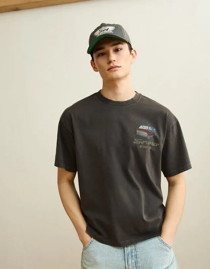 AE Boxy Fit Ford Graphic T-Shirt