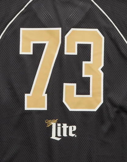 AE Boxy Fit Miller Lite Graphic Mesh Jersey