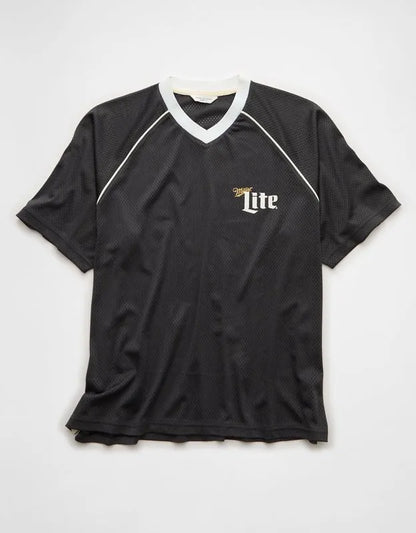 AE Boxy Fit Miller Lite Graphic Mesh Jersey
