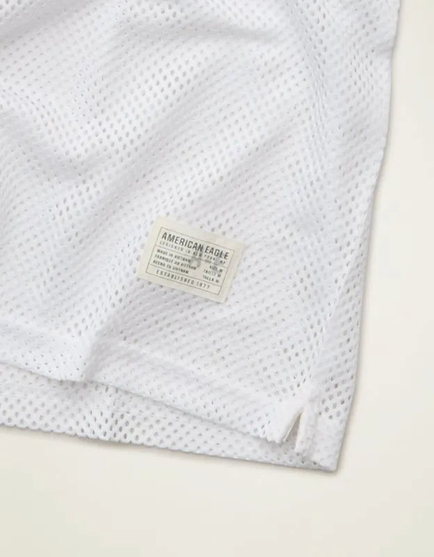 AE Boxy Fit Coca Cola Short-Sleeve Mesh Jersey