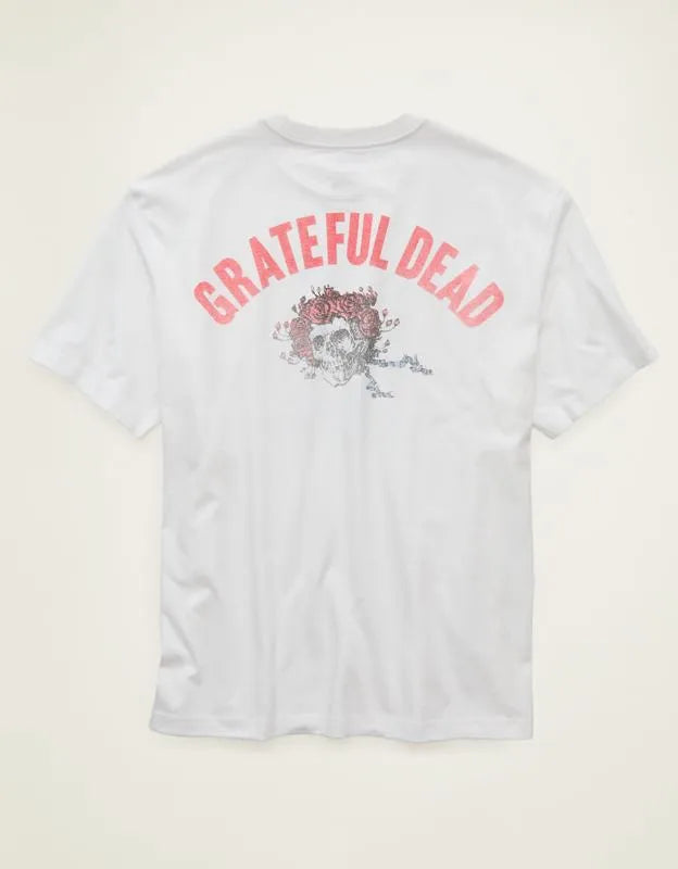 AE Standard Fit Grateful Dead Graphic T-Shirt