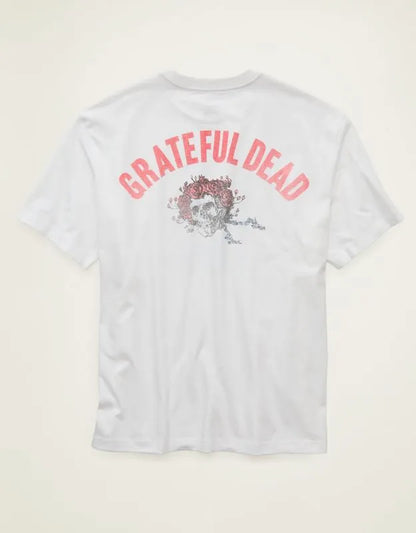 AE Standard Fit Grateful Dead Graphic T-Shirt