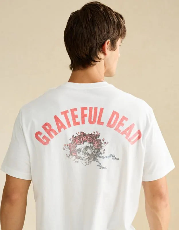 AE Standard Fit Grateful Dead Graphic T-Shirt
