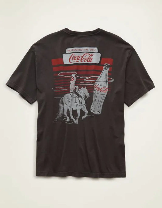 AE Standard Fit Coca-Cola Graphic T-Shirt