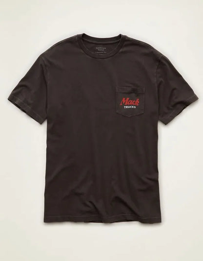 AE Standard Fit Mack Truck Graphic T-Shirt