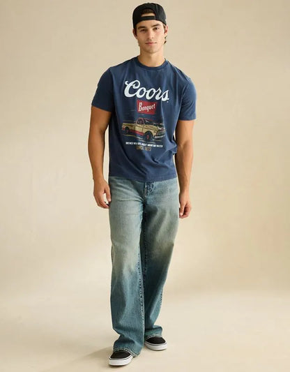 AE Standard Fit Coors Graphic T-Shirt