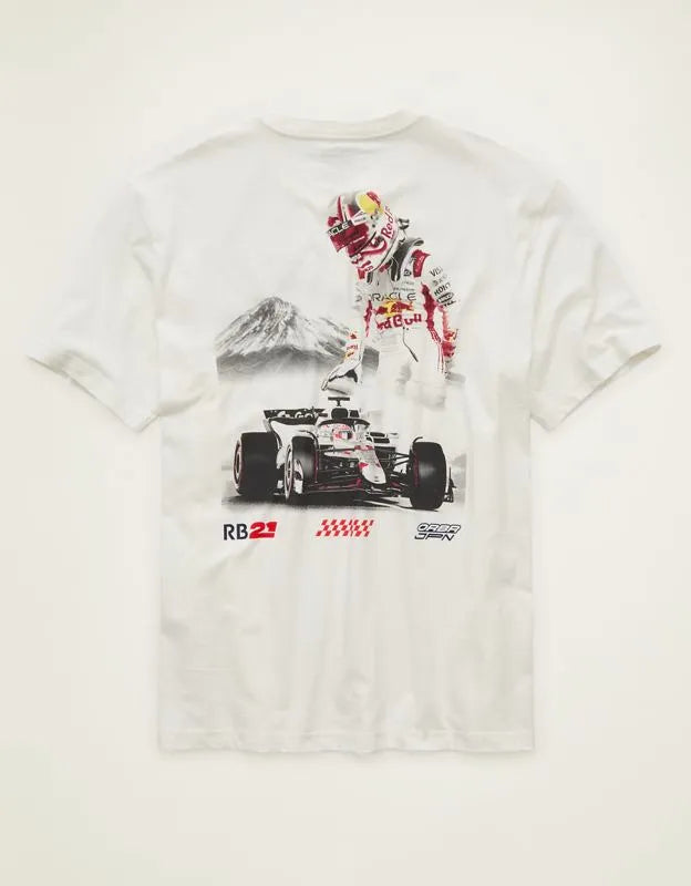 AE x Oracle Standard Fit Red Bull Racing Graphic T-Shirt