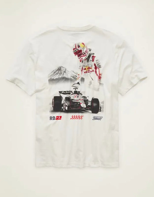 AE x Oracle Standard Fit Red Bull Racing Graphic T-Shirt