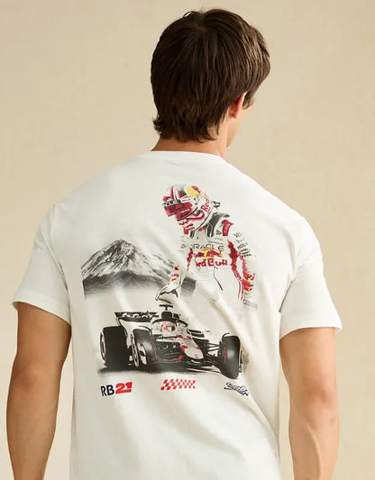 AE x Oracle Standard Fit Red Bull Racing Graphic T-Shirt