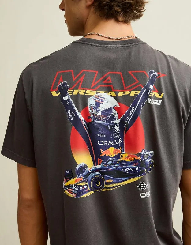 AE x Oracle Standard Fit Red Bull Racing Graphic T-Shirt