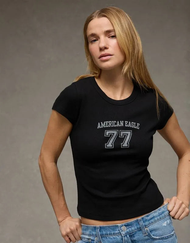 AE Graphic Hey Baby Tee
