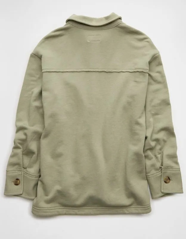 AE Fleece Shacket