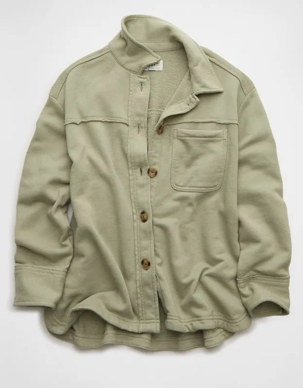 AE Fleece Shacket