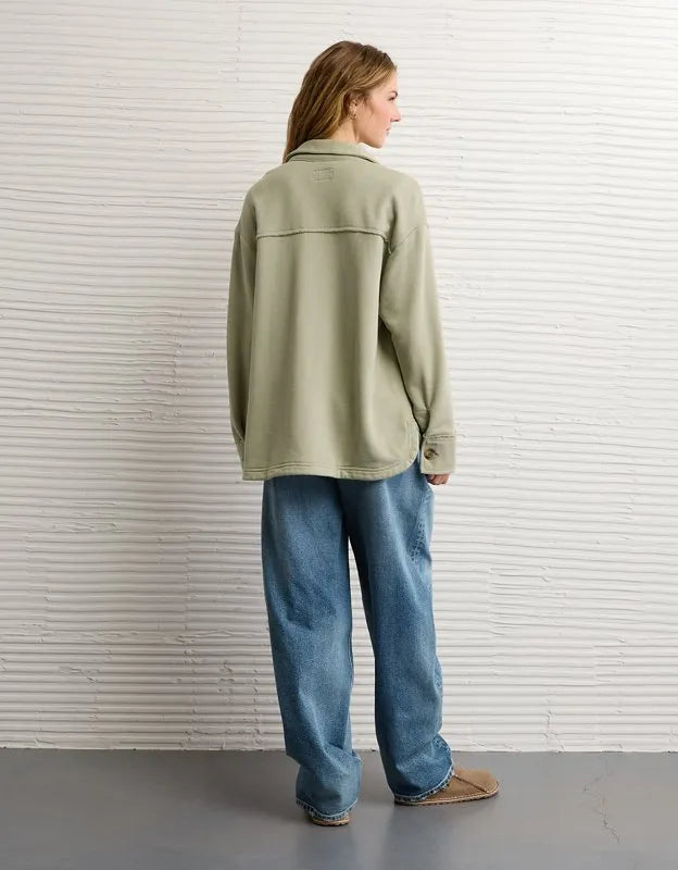 AE Fleece Shacket