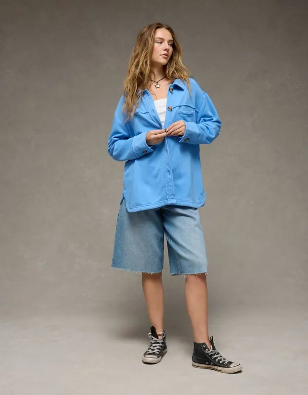 AE Fleece Shacket
