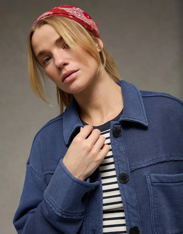 AE Fleece Shacket
