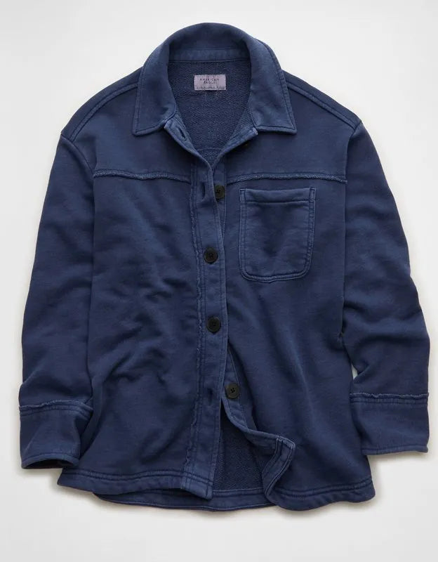 AE Fleece Shacket