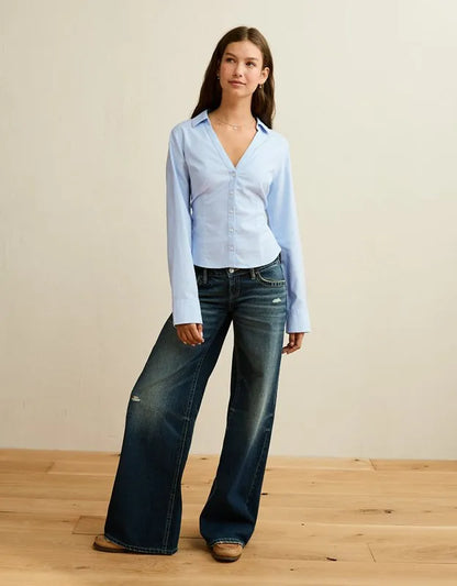 AE Oxford Button-Up Shirt