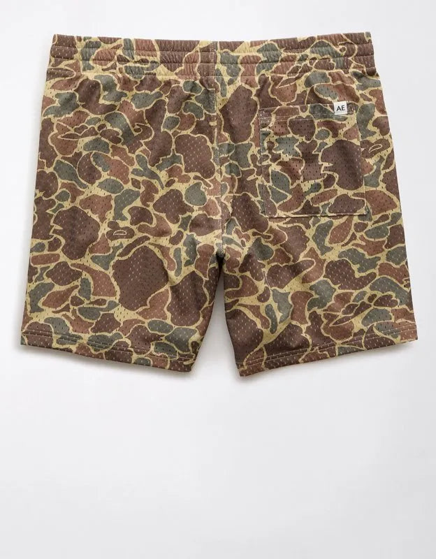 AE 6" Mesh Lounge Short