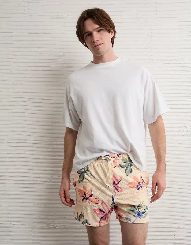 AE 6" Mesh Lounge Short