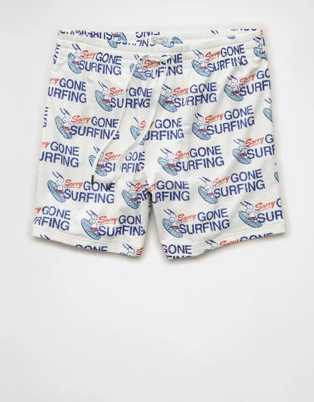 AE 6" Mesh Lounge Short