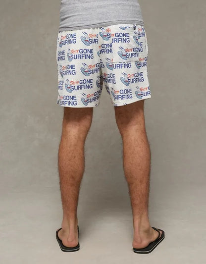 AE 6" Mesh Lounge Short