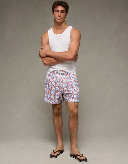 AE 6" Mesh Lounge Short