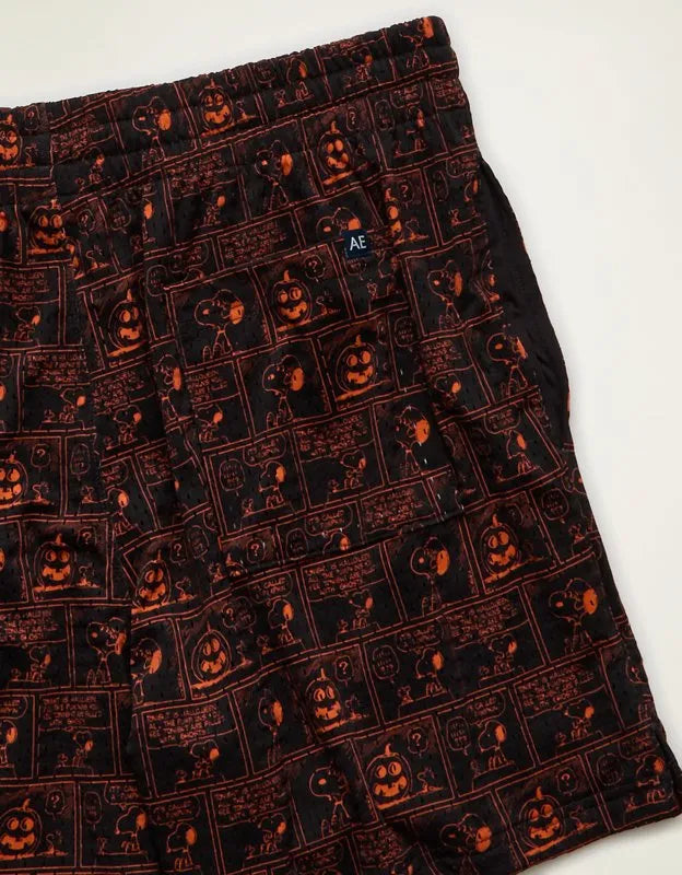 AE 6" Snoopy Mesh Lounge Short