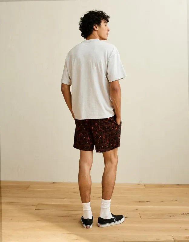 AE 6" Snoopy Mesh Lounge Short