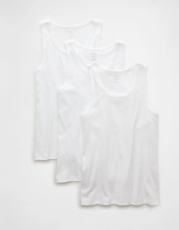 AE Ribbed Tank Top 3-Pack