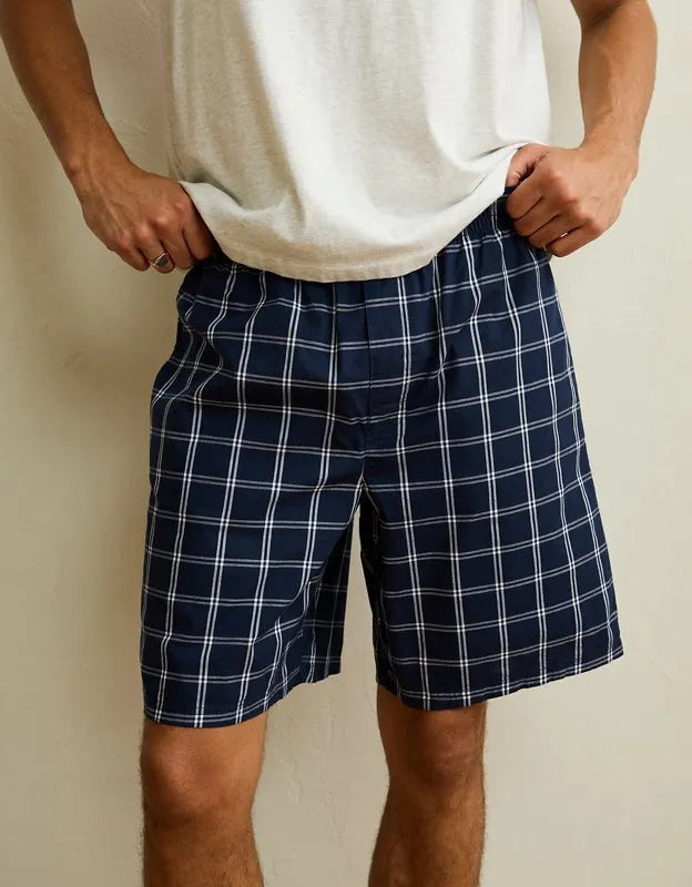 AEO Men's 9" Poplin Boxer Short