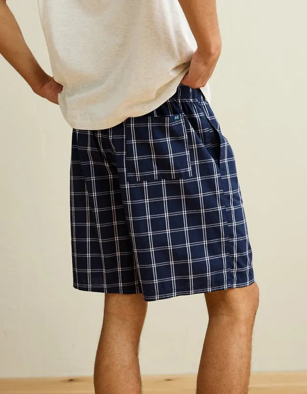 AEO Men's 9" Poplin Boxer Short