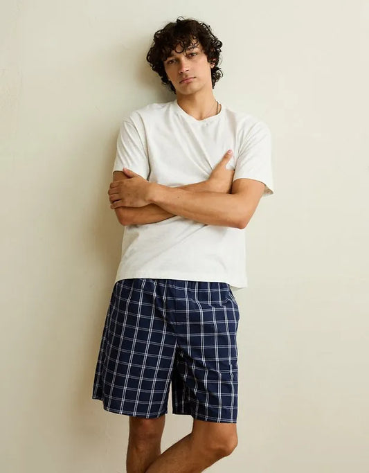 AEO Men's 9" Poplin Boxer Short