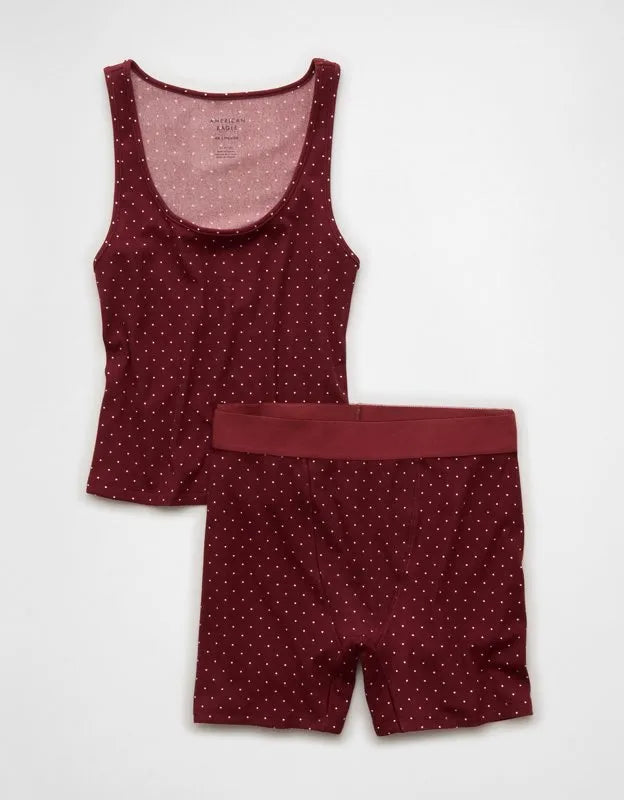 AE Boy Short + Tank Top Lounge Set