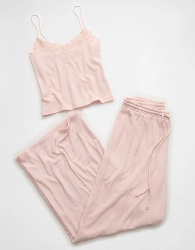 AE Lace Trim Lounge Set