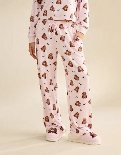 AE Luxe Plush Long Sleeve + Pant PJ Set