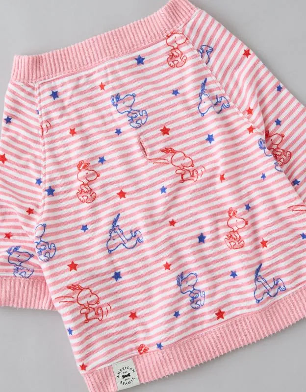 ABO Snoopy 4th of July Dog Sweater