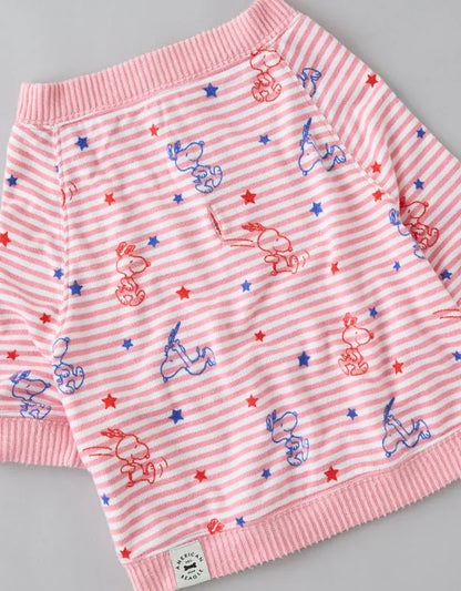 ABO Snoopy 4th of July Dog Sweater