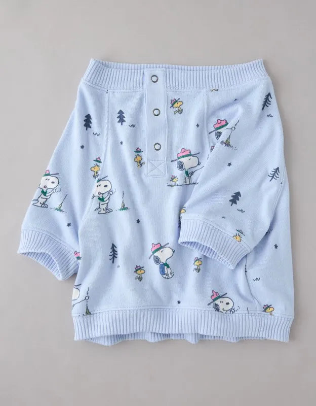 ABO Snoopy Plush PJ Top