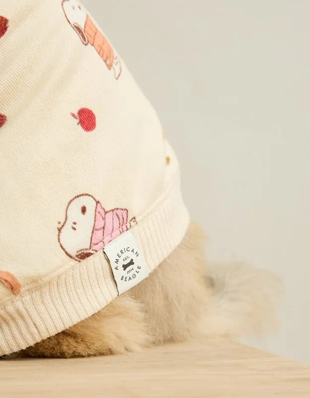 ABO Luxe Plush Snoopy PJ Top