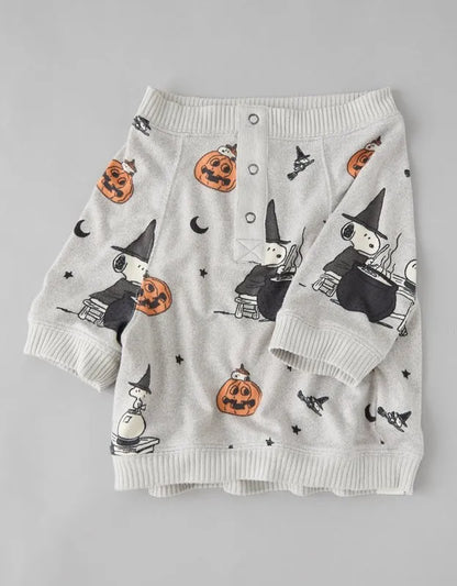 ABO Luxe Plush Snoopy PJ Top