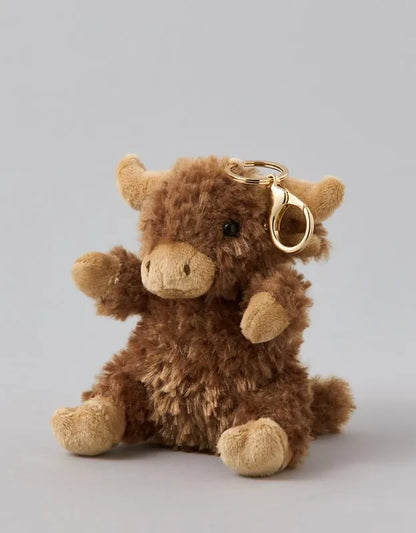Mon Ami Highland Cow Bag Charm